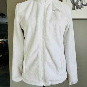 The North Face Fleece Jacket Off White Womens S